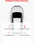 REDTIGER 4 in 1 Car Charger Adapter, 2 Sockets Cigarette Lighter Splitter 12/24V 18W for Dash Cam & Dual USB Ports