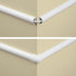 D-Line Small Cable Raceway Accessory Pack, 13 Accessories Included, 0.78in x 0.39in Cord Cover Lengths, White