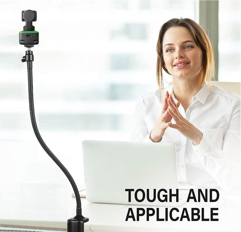 AceTaken 25'' Insta360 2 2C 2/Link 2C/Link 4K X5 X4 X3 X2 Webcam-Stand Clamp Mount Holder for Link pro/Link pro/Link