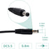 hiBCTR 6 Packs 5V 9V/12V, 5.5x2.1mm/3.5x1.35mm, 18W USB Boost Converter Cable, DC to USB Power Adapter, Voltage Boost