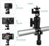 Super Clamp Camera Mount with 1/4" Screw for Bike/Bicycle/Motorcycle Handlebars, Compatible with DSLR Camera/Gopro