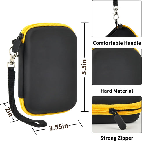 PAIYULE Case Compatible with DeWALT Powerbank 10000MAH, Battery Charger Storage Holder Organizer, Power Bank Carrying