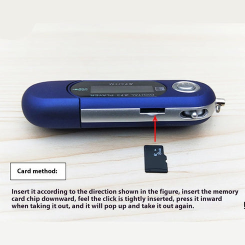 Yunyaobrand MP3 4G/8G Player with Builts in Memory Long Standbys Time and Display Screen Music Player Travel Friendly