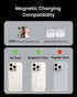 INIU 15W Magsafe Charger, Fast Charging Magnetic Wireless Stand, Adaptive Light and Cooling Fan for iPhone 15/14/13/12