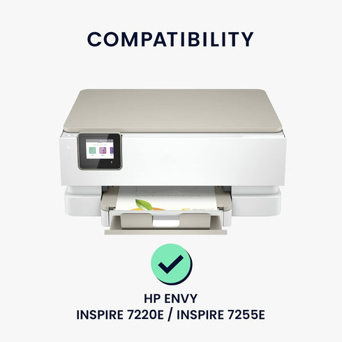 7220e 7255e kwmobile Dust Cover Compatible with HP Envy Inspire / Inspire - Printer Case - Fabric Protector Cover