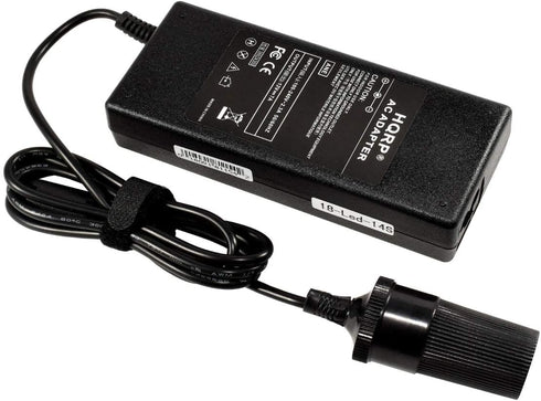 HQRP Powerful 84W Car Charger Converter 120V AC to 12V DC Adapter for Engel Portable Refrigerator-Freezer Model MD14F