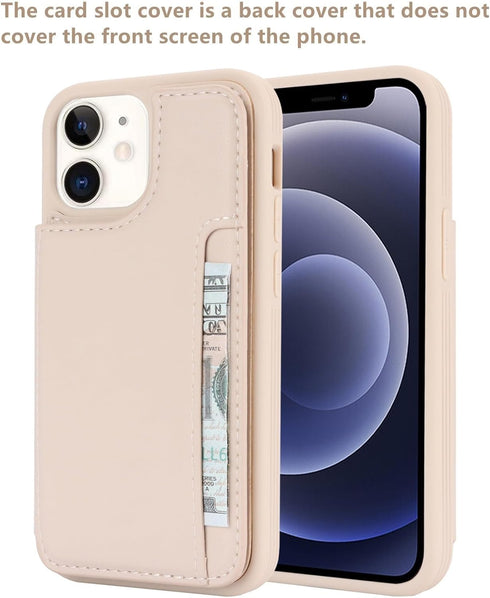 iCoverCase iPhone 12 Mini Wallet Case with Card Holder, RFID Blocking PU Leather Protective Case for 5.4 Inch iPhone 12