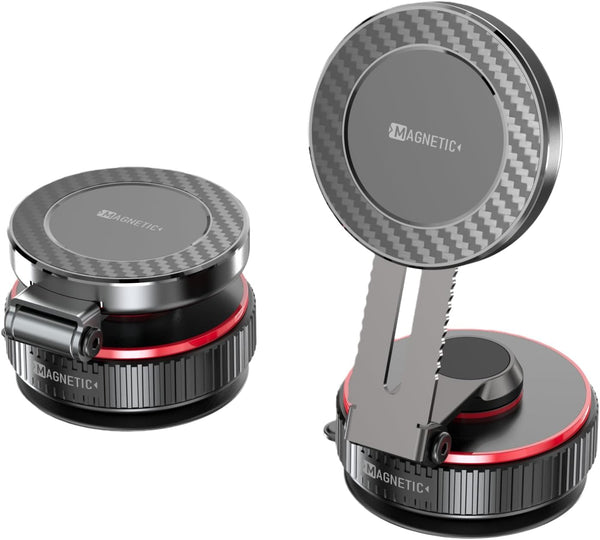 CSZAOA 2026 Upgraded Vacuum Magnetic Mobile Phone Holder Cars for Magsafe Car Mount,