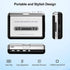 Cassette MP3 Personal Player, Convert Tape to Digital, Walkmaner Portable Tape Recorder with Auto-Reverse, Headphone