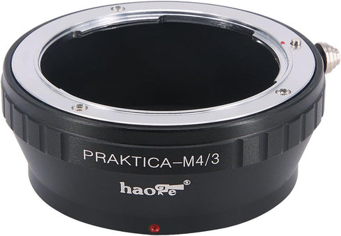 Haoge Manual Lens Mount Adapter for Praktica B PB Lens to Olympus Panasonic Micro Four Thirds MFT M4/3 M43 Mount Camera