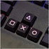 LZYDD Keyboard Keycaps, Arrow/Direction Key PSP Controller Pattern for Cherry MX Backlit Mechanical Gaming (4pcs, Black)