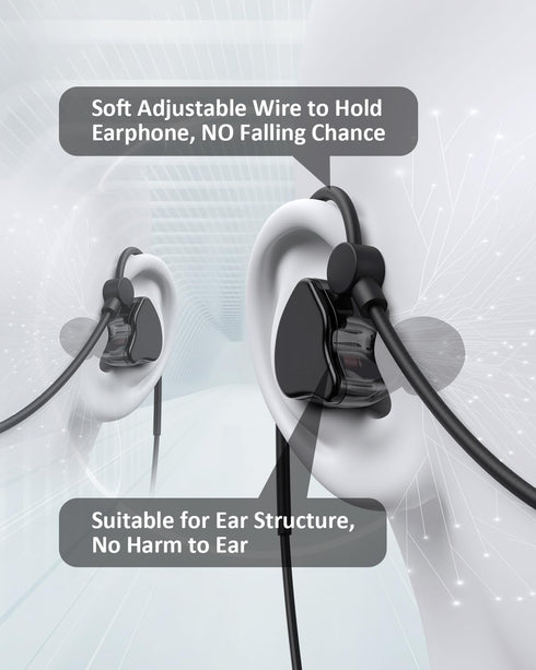 Referee Headset Earphone Newly-Designed Earpiece Professional 1pc V6 V4 FBIM Football Arbitro Coach Judger Arbitration Earhook Soccer Headset(1PC R Earpiece)