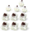 HUYUN Authentic RGB Cherry MX Switches Keycap Keyswitches Replacement for Mechanical Keyboard (Brown 3 pin*10PCS)