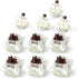 HUYUN Authentic RGB Cherry MX Switches Keycap Keyswitches Replacement for Mechanical Keyboard (Brown 3 pin*10PCS)