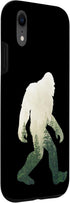 iPhone XR Case - Bigfoot Figure Sasquatch Yeti Nature Double Exposure Design