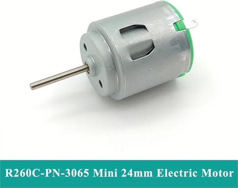 SFQJM R260 3V 3.7V 4.5V 5V 16500RPM 24mm Micro Motor DC High Speed Round Electric Motor DIY Hobby Toy RC Car Boat Fan