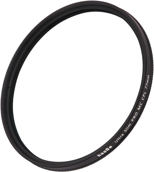 Haoge 77mm MC CPL Multicoated Circular Polarizer Filter for Canon 70-200mm f/2.8L, 17-40mm f4L, 100-400mm f/4.5-5.6L,