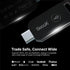SecuX FIDO2/U2F 2FA PUFido USB-C Security Key with PUF Technology, Certified, Hardware-Rooted Unclonable Security