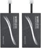 ASHATA 2Pcs Ultra Thin Type C QI Wireless Charging Receiver, 1000mA Fast Charging Qi Coil for All Type C Cell Phones