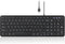 Perixx PERIBOARD-213U Wired Silent USB Scissor Keyboard, Compact Design with Number Pad - Black - US English