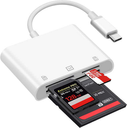 HEGWZ SD Card Reader, USB 3.0 Type C High Speed to SD/TF Card