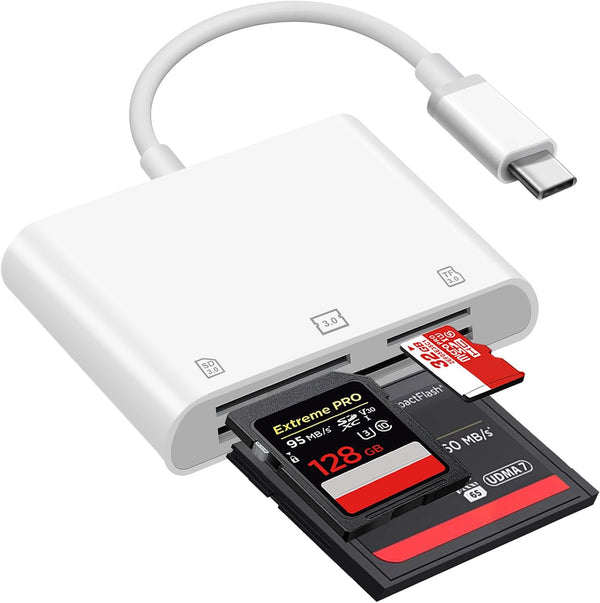 HEGWZ SD Card Reader, USB 3.0 Type C High Speed to SD/TF Card