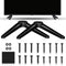 SEWACC 2pcs Universal Tv Stand Legs Replacement with Screws, Tabletop Tv Base Pedestal