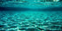 YongFoto 48x18 Inches Polyester Aquarium Background, Turquoise Clear Water Ripple Decor