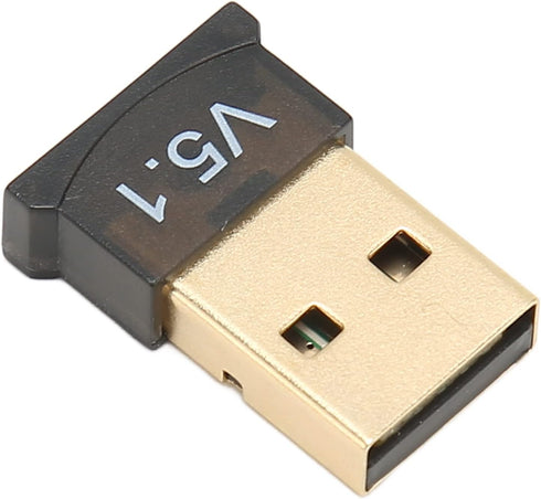 USB Bluetooth Adapter, Long Range Bluetooth 5.1 Dongle Receiver for PC, Backward Compatible with Bluetooth 2.1/3.x/4.x