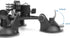 Triple Suction Cup Car Mount with 360 Degree Tripod Ball Head - Camera Suction Mount with 1/4 Threaded Head