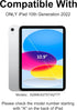 KVAGO iPad 10th Generation Case with Bluetooth Keyboard, Detachable Wireless Keyboard, Auto Wake/Sleep