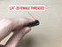 Metal Tripod Extender Tube Extension Rod with 1/4inch-20 Female & Male Threaded for Tripod Stabilizer for DSLR & SLR