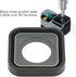 Lens Replacement for Hero 10, Portable Action Camera Replacement Lens HD UV Glass Cover Replacement Spare Lens Fit for Hero 9 10 Black Action Camera Accessories, Black