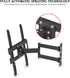 DESIGNSCAPE3D 32-65" 400 400, 35 -10~10 Adjustable TV Stand Mount, VESA * KG Capacity, Tilt