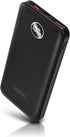 Byobyc Portable Charger, Compact 10000mAh Power Bank with Type-C Cable, 22.5W Fast Charging