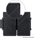 36 Slots Memory Card Case Holder, Water-Resistant Keeper Wallet for 12 SD SDHC SDXC + 24 TF MSD MicroSD MicroSDHC