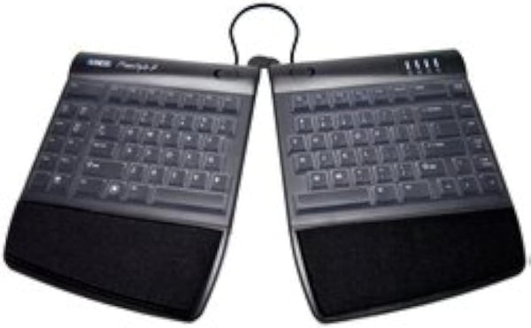 Clear Silicone Keyboard Cover for Kinesis Freestyle2, Anti-Dust Skin Protector for Ergonomic Keyboards