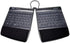 Clear Silicone Keyboard Cover for Kinesis Freestyle2, Anti-Dust Skin Protector for Ergonomic Keyboards
