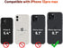 OCASE Retro Series Compatible with iPhone 12 Pro Max Case, PU Leather Flip Folio with Card Slots and Kickstand