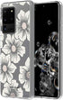 Kate Spade New York Protective Hardshell Case (1-PC Comold) for Samsung Large - Hollyhock Floral Clear/Cream with Stones
