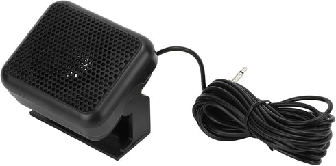 Radios External Speaker, 3W 8O Black ABS Two Way Universal CB Speaker for Car Radio and Small Speakers