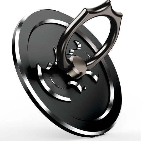 nediea Bat Magnetic Cell Phone Ring Holder, Metal Phone Grip for Magsafe, 360