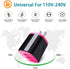 Micro USB Charger Block / Fast Charging Cord for Android Phones / 6FT Compatible with LG K40, K50, and More