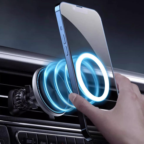 6 Pack Universal Metal Rings Sticker, Compatible with MagSafe Magnetic Wireless Charger for iPhone 13 12 Pro Mini