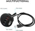 Grommet Desk-Fit USB 3.0 Hub, 2 Port Type A & 2 Port Type C, Compatible Charging and Data Transmission