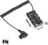 FocusFoto NP-F550 Dummy NP-F970 NP-F570 NP-F750 NP-F770 F960 D-Tap Connector to Full Decoded Battery Adapter Cable