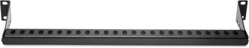 StarTech.com 1U 19" (12S-Cable-Lacing-BAR) Rack Mountable Cable Lacing Bar w/Adjustable Depth, Cable Support Guide