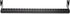 StarTech.com 1U 19" (12S-Cable-Lacing-BAR) Rack Mountable Cable Lacing Bar w/Adjustable Depth, Cable Support Guide