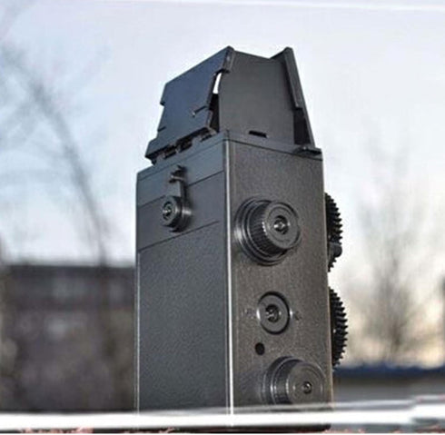GOWENIC 35mm 47mm 35MM 135 DIY Classic Retro TLR Camera Film Twin Lens Reflex Kit, Lens Focal Length, for Film