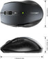 TECKNET Bluetooth Mouse, 4800 DPI Wireless, 2-Year Battery, 6 Adjustable DPI, Grey